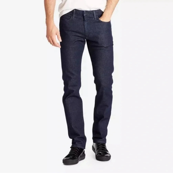 BONOBOS Men's Slim Fit Resin Rinse Dark Wash
Premium Stretch Jeans 33/34 - Picture 1 of 9